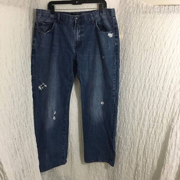 Aeropostale Men's Distressed Jeans Size 38X32 - Picture 2 of 10